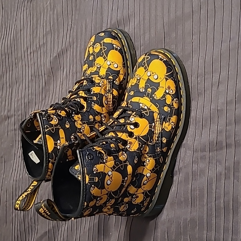 Adventure Time Jake the Dog Doc Martens